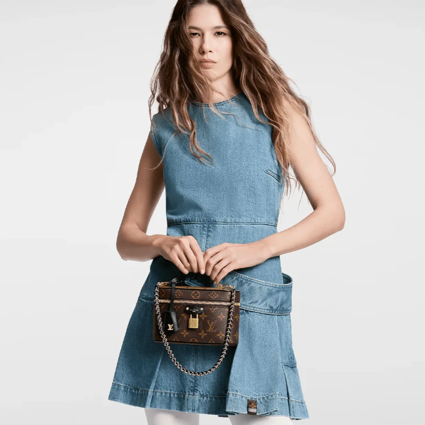 LV Vanity Chain Pouch - Image 2