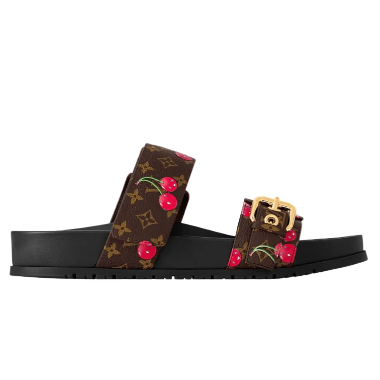 Louis Vuitton x Takashi Murakami Bom Dia Flat Comfort Mule - Image 3