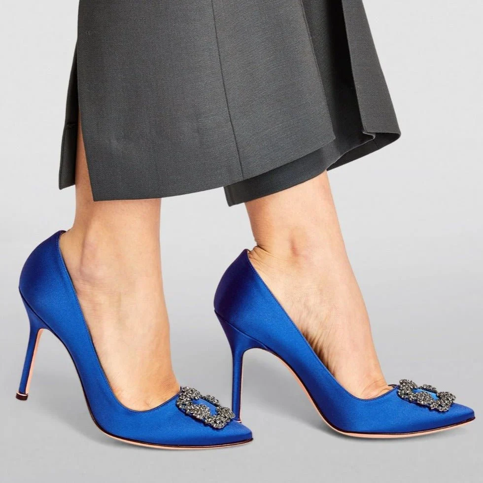 Manolo Blahnik Hangisi Pumps - Image 3