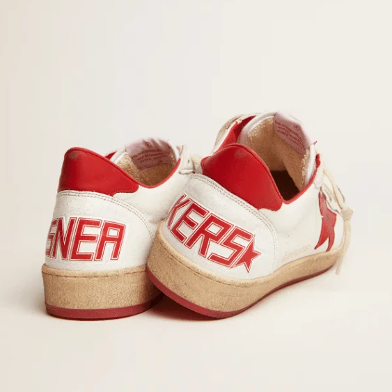 Golden Goose Ball Star in White Leather - Image 5