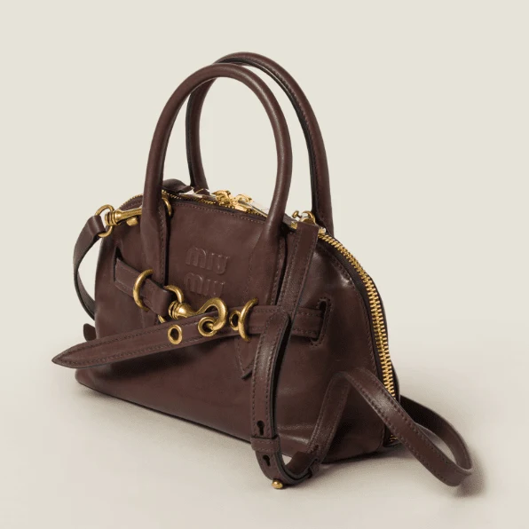 Miu Miu Aventure Nappa Leather Top-Handle Bag Small - Image 5