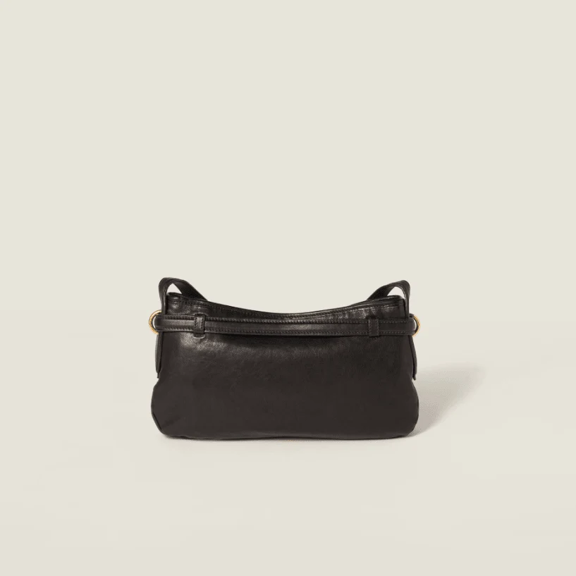 Miu Miu Aventure Nappa Leather Black Bag - Image 3