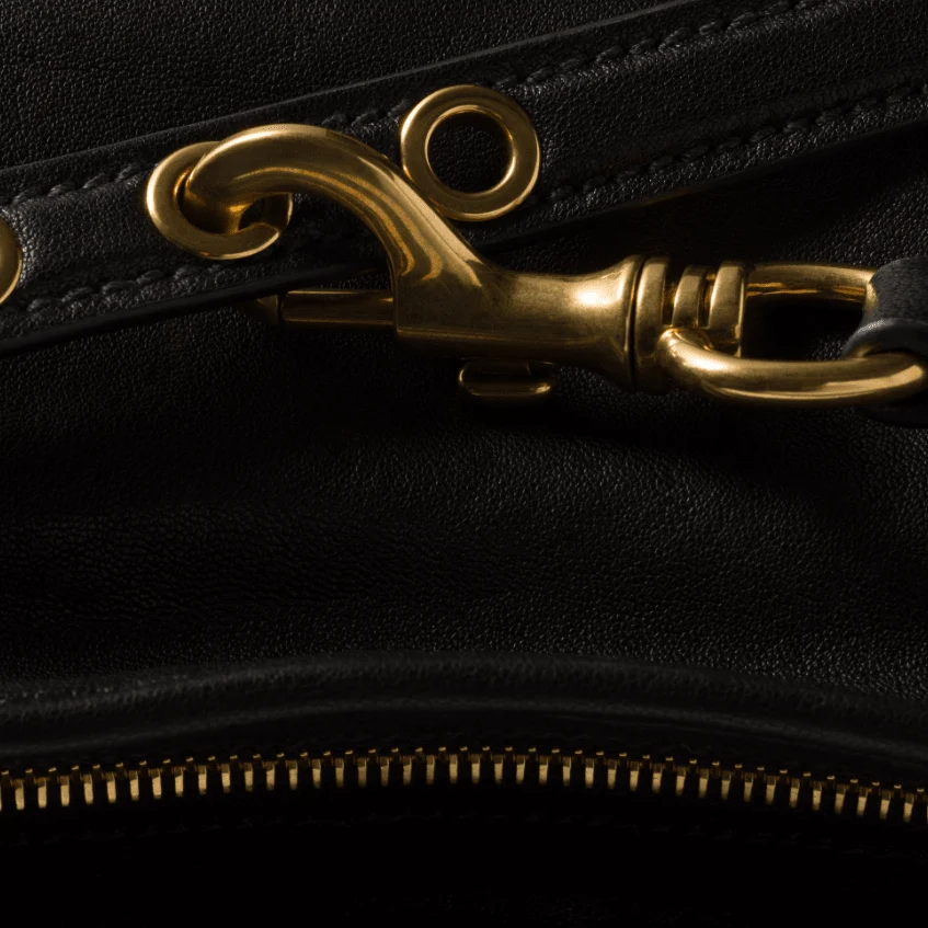 Miu Miu Aventure Nappa Leather Black Bag - Image 4