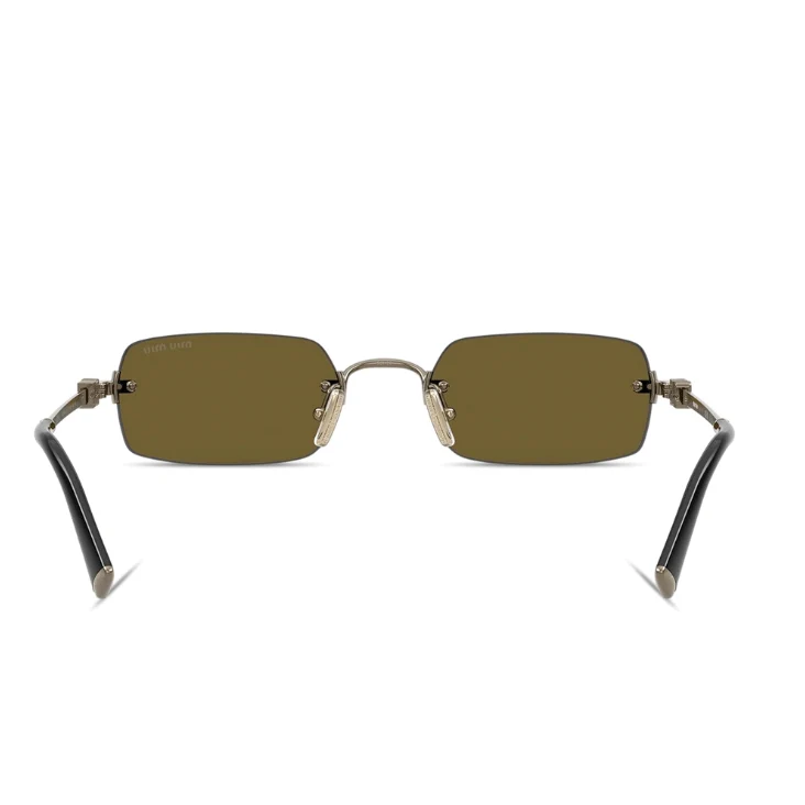 Miu Miu Eyewear Loden Brown Lenses Sunglasses - Image 4