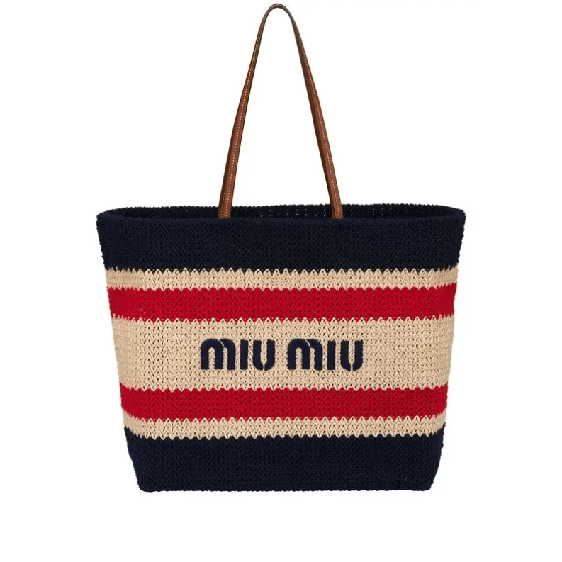 Miu Miu Logo-Print Tote Bag - Image 4