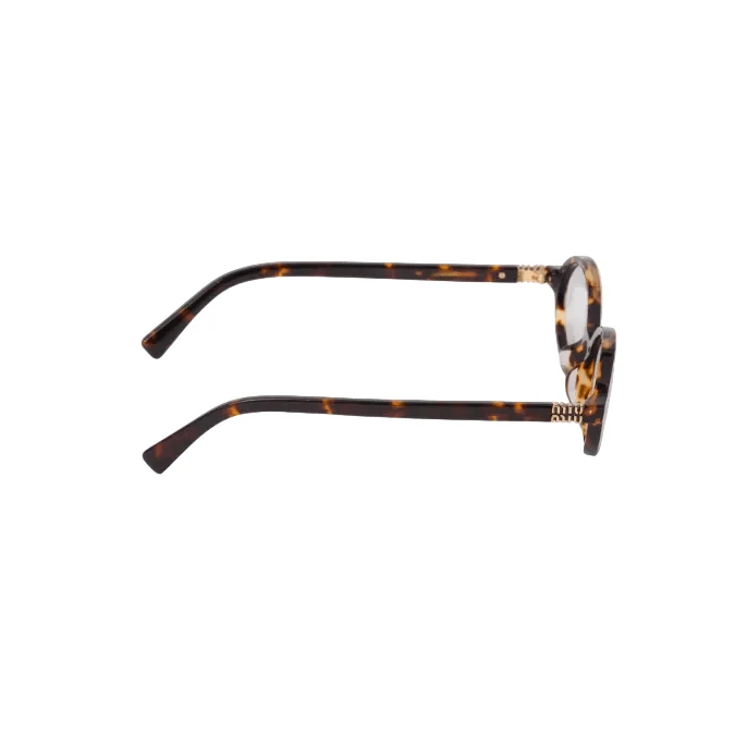 Miu Miu Regard Sunglasses Blue-Ray Transparent Lenses - Image 4