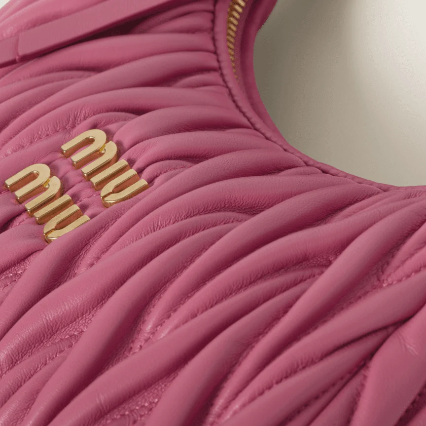 Miu Miu Wander Quilted Nappa Leather Hobo Bag - Image 5