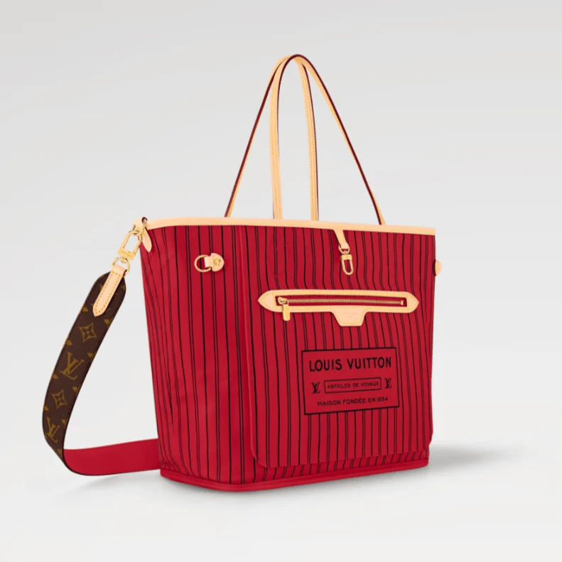 Louis Vuitton Neverfull Bandoulière Inside Out MM - Image 3