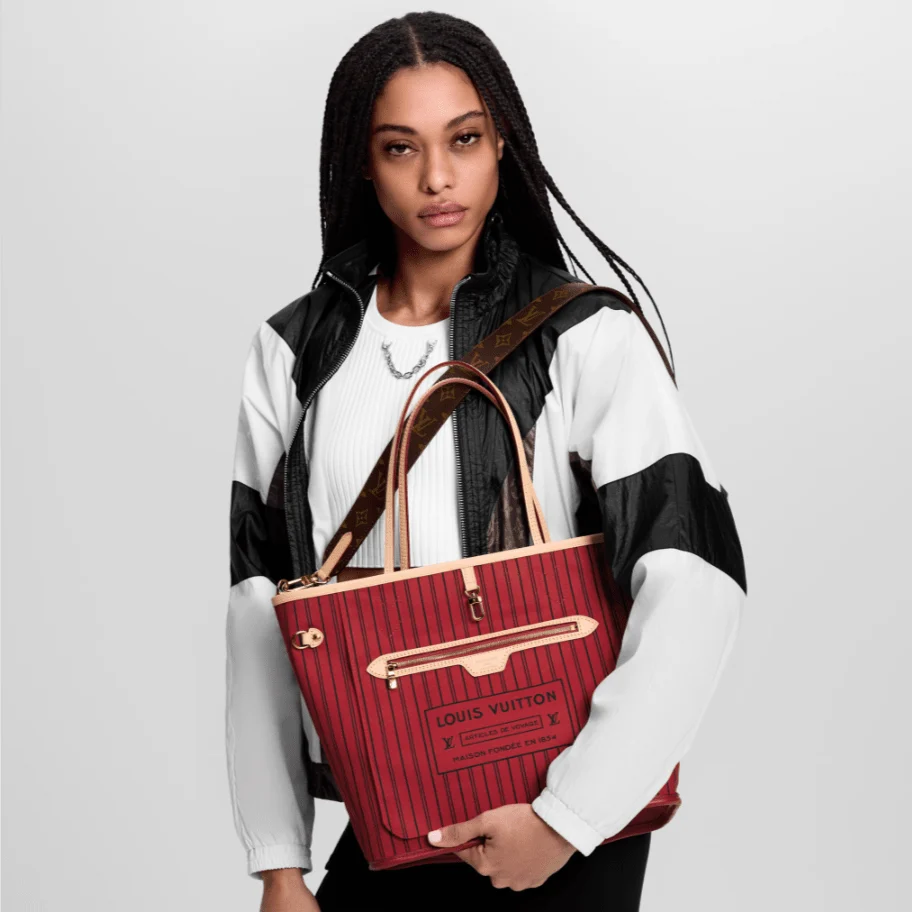 Louis Vuitton Neverfull Bandoulière Inside Out MM - Image 6