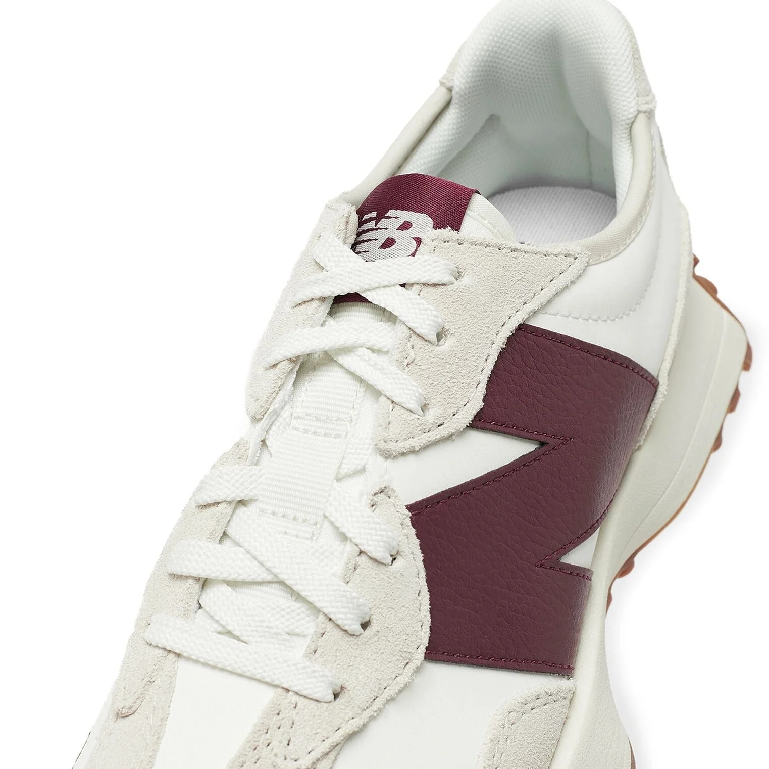 New Balance 327 White Dark Red - Image 5