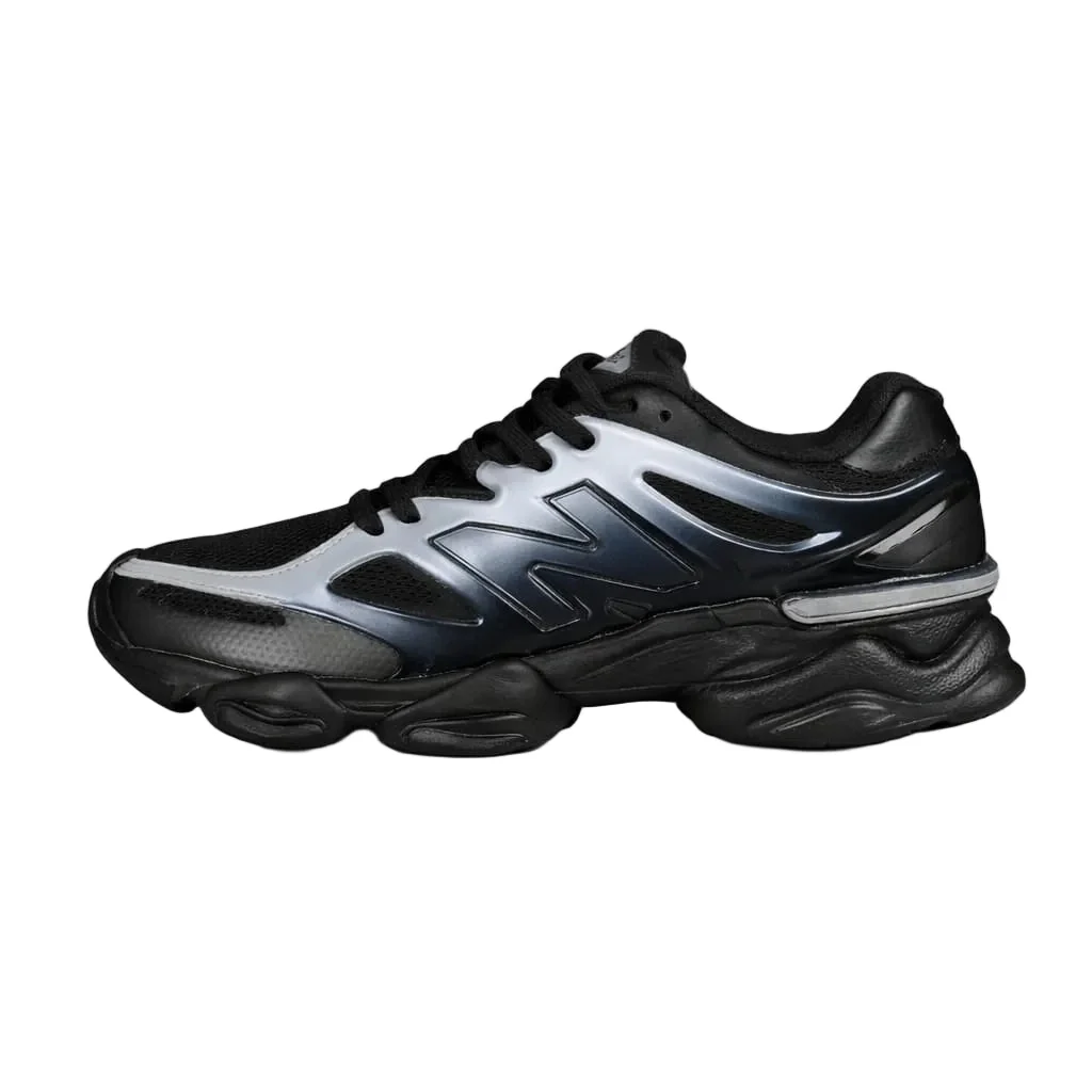 New Balance Silver Metallic Black Sports Sneaker - Image 3