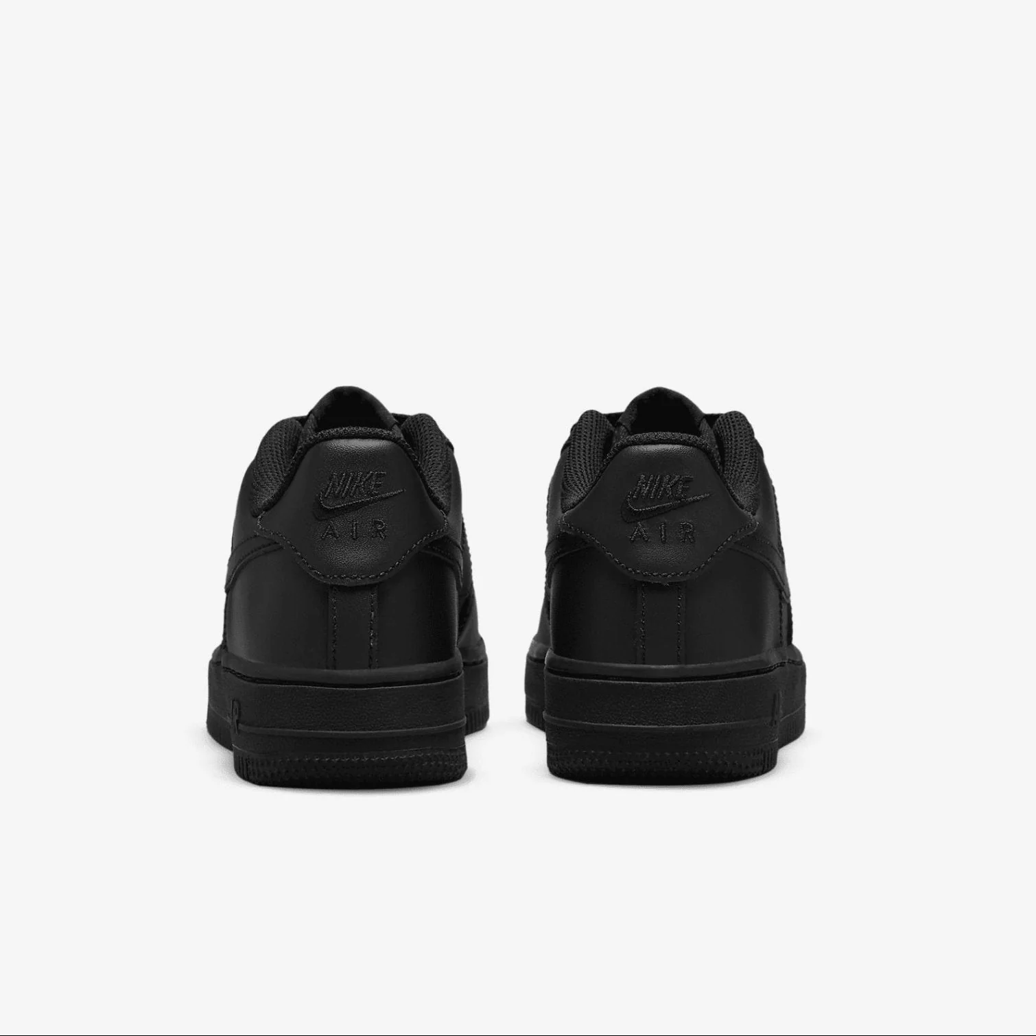 Nike Air Force Black Shoes - Image 2
