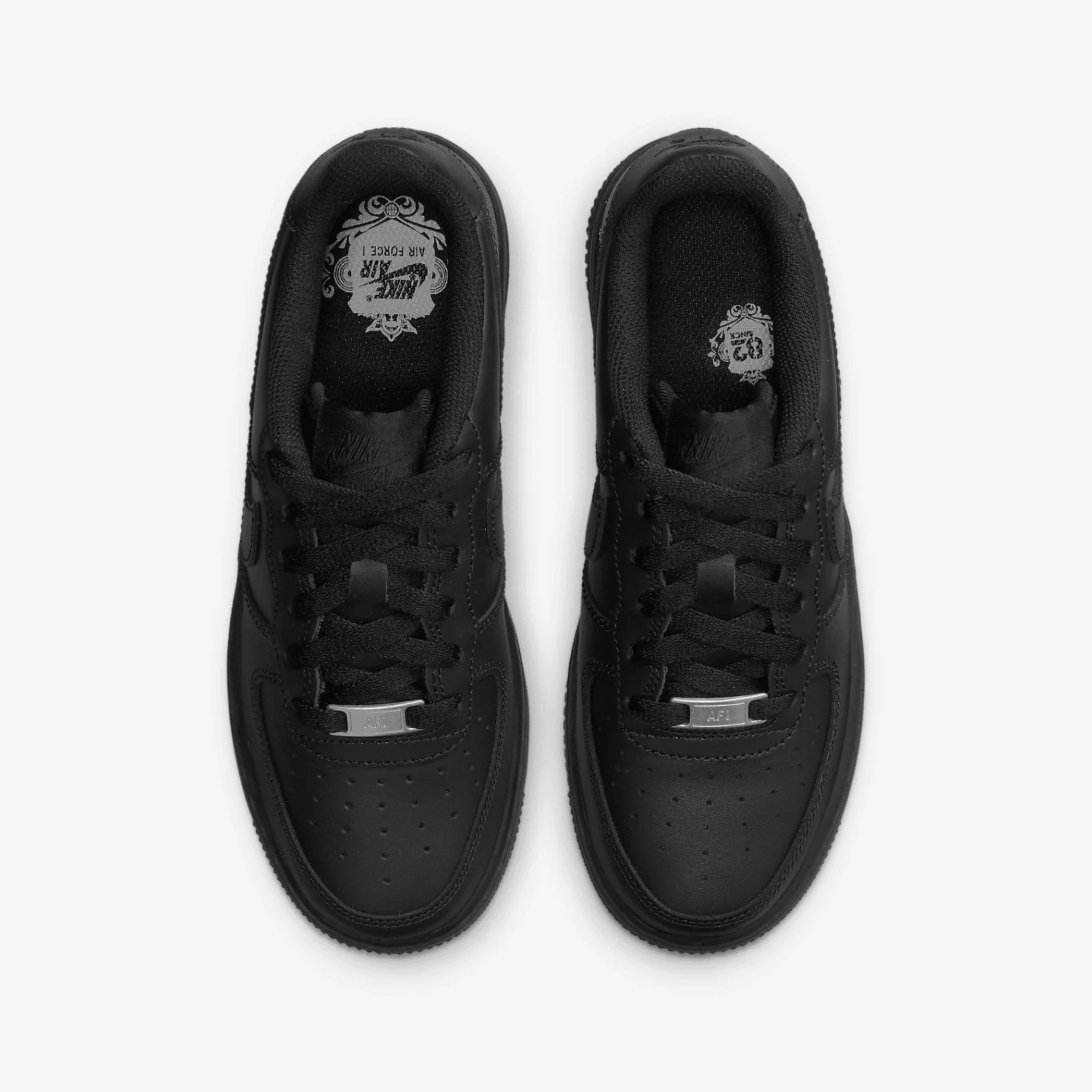 Nike Air Force Black Shoes - Image 4