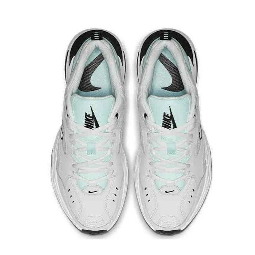 Nike White And Blue M2K Tekno Sneakers - Image 2