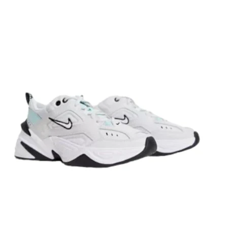 Nike White And Blue M2K Tekno Sneakers - Image 5