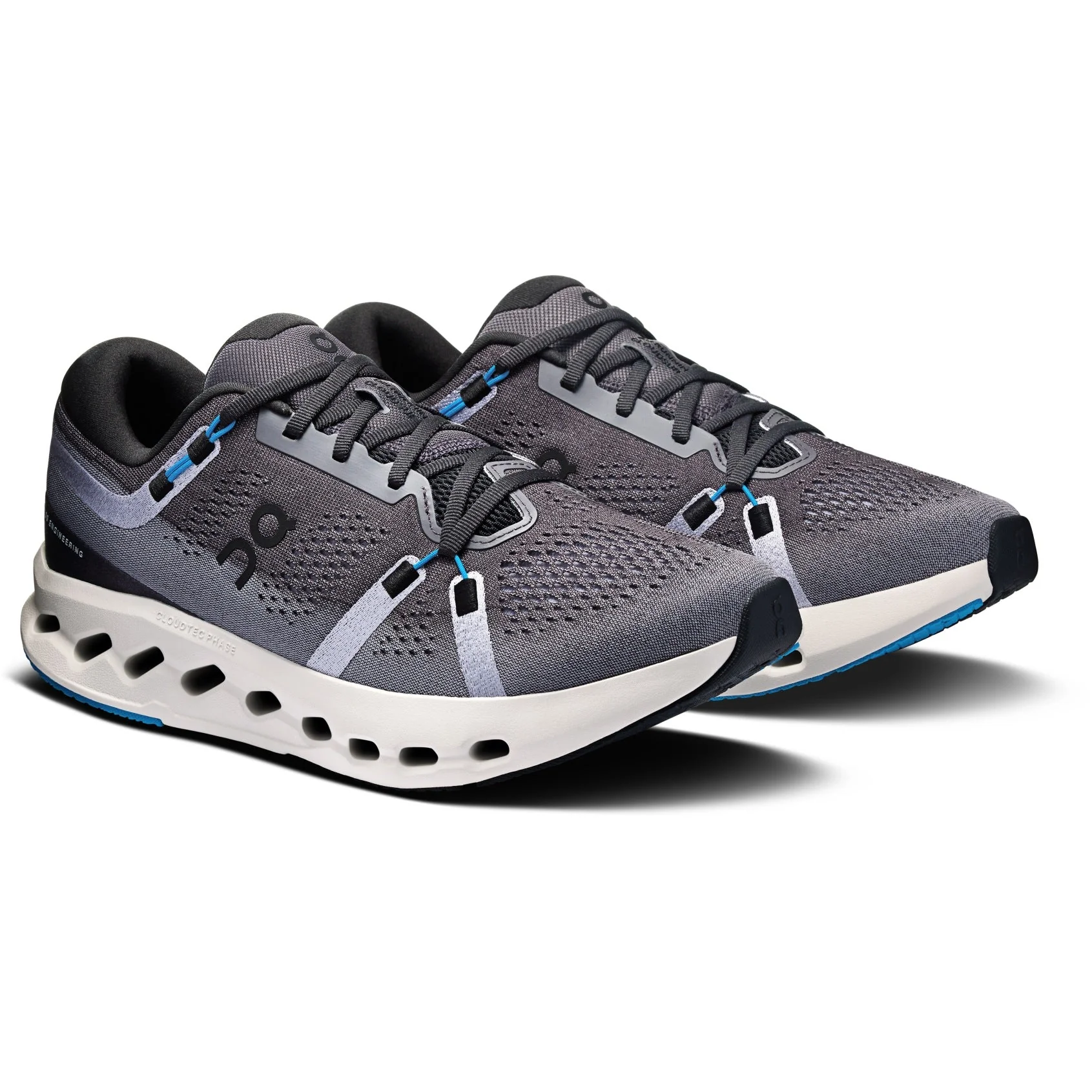 On Cloudsurfer 2 Running Shoes Men - Black | Malibu - Image 4