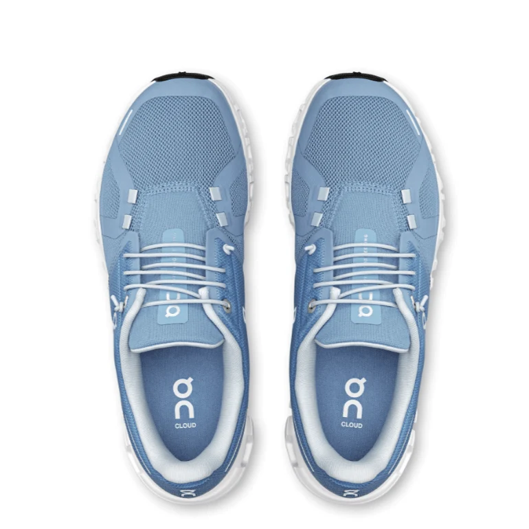 On Running Cloud 6 Chambray | White - Image 5
