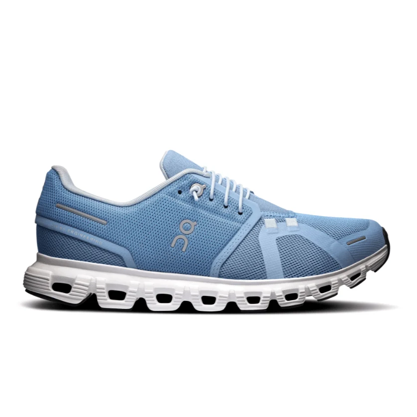 On Running Cloud 6 Chambray | White - Image 6