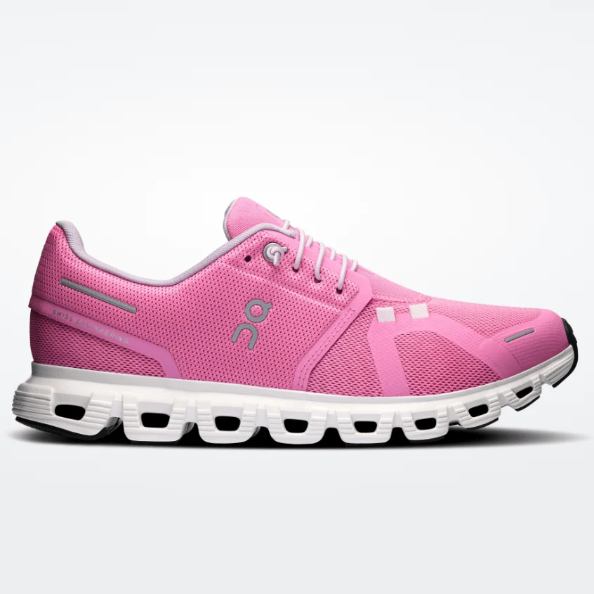 On Running Cloud 6 Pink Sneakers - Image 2