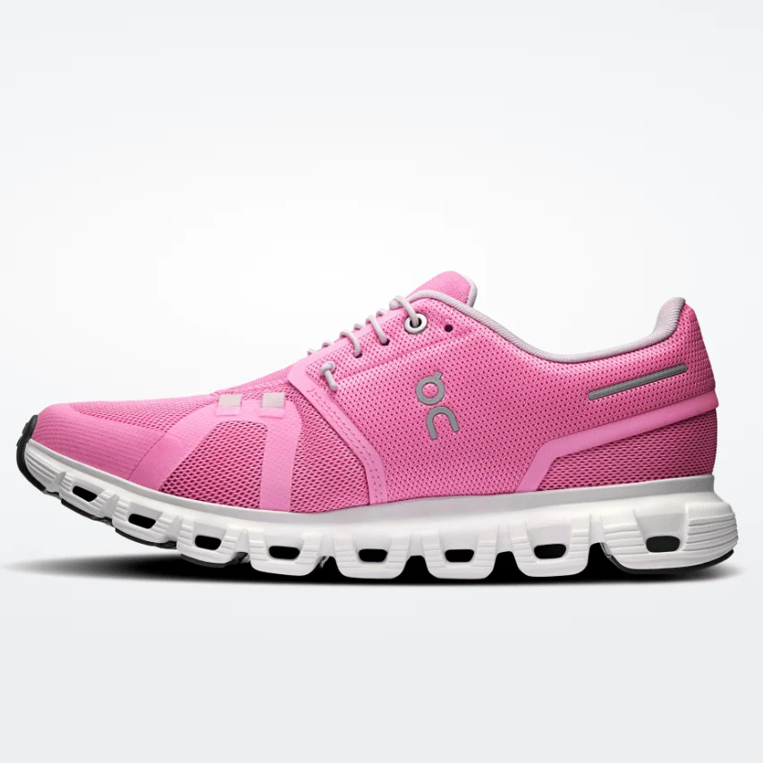 On Running Cloud 6 Pink Sneakers - Image 5
