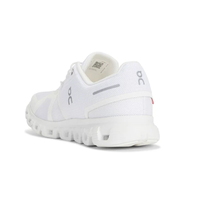 On Running Cloud 6 Sneakers All White - Image 5