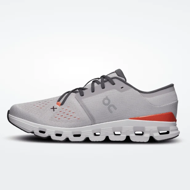 On Running Cloud X 4 Silver | Flame - Image 3