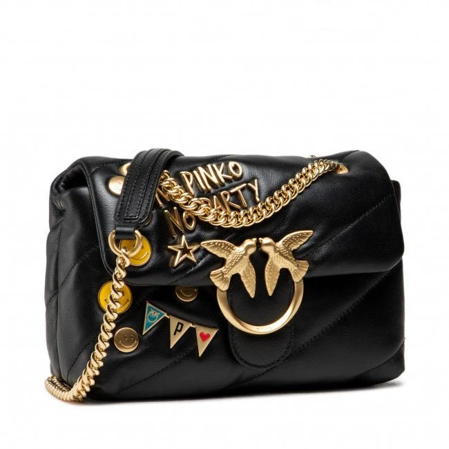 Pinko Love Mini Puff Party Cl Golden Metal - Image 2