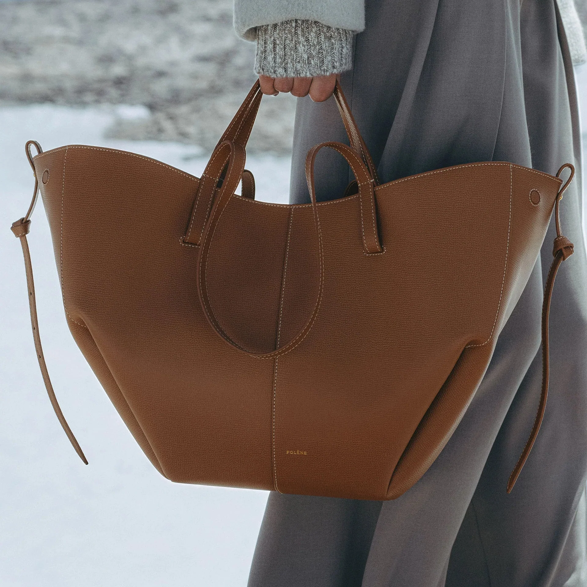 Polène Cyme Edition Textured Camel - Image 3