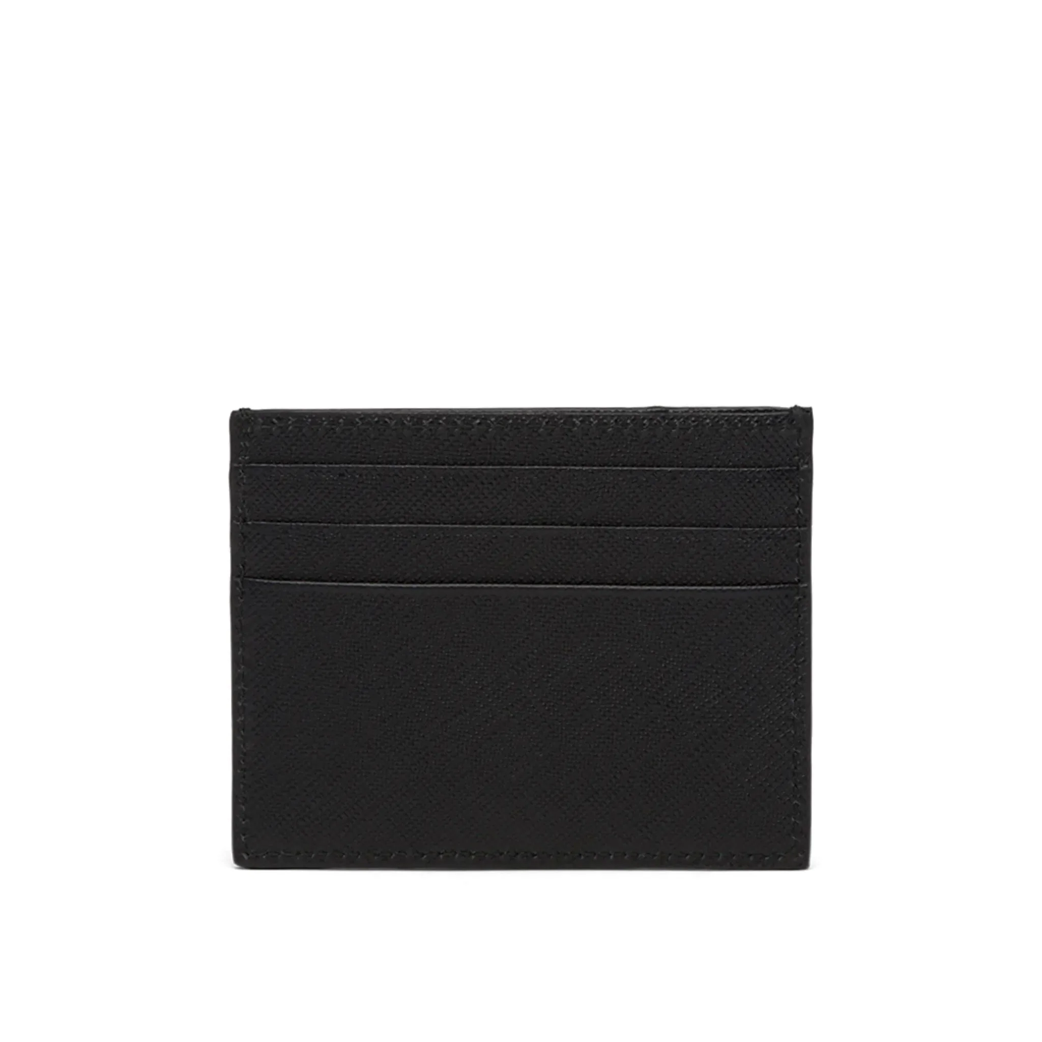Prada Card Holder With Logo And Gold Glitter - Image 2