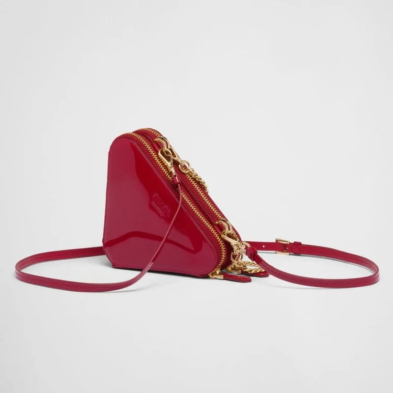 Prada Patent Leather Mini Pouch - Image 4