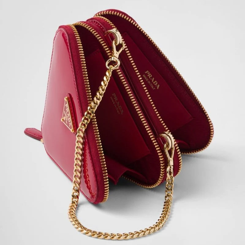 Prada Patent Leather Mini Pouch - Image 5