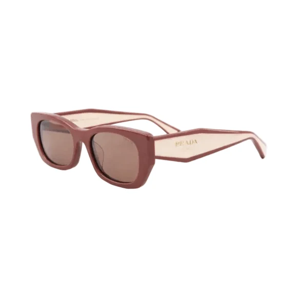 Prada Square Sunglasses Brown – Chunky Frame Luxury Eyewear - Image 2