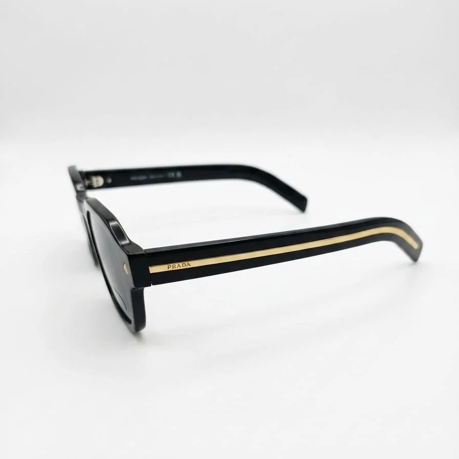 Prada Sunglasses The Gold Streak Square Frame - Image 2