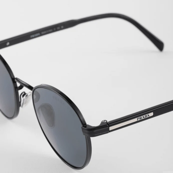 Prada Sunglasses with The Iconic Metal Plaque - Image 5