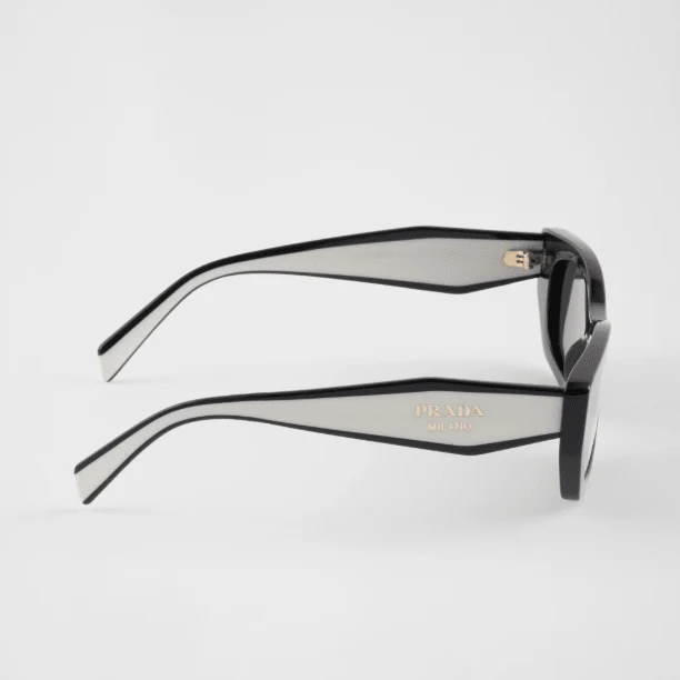 Prada Sunglasses With The Prada Color Slate Gray Lenses - Image 6