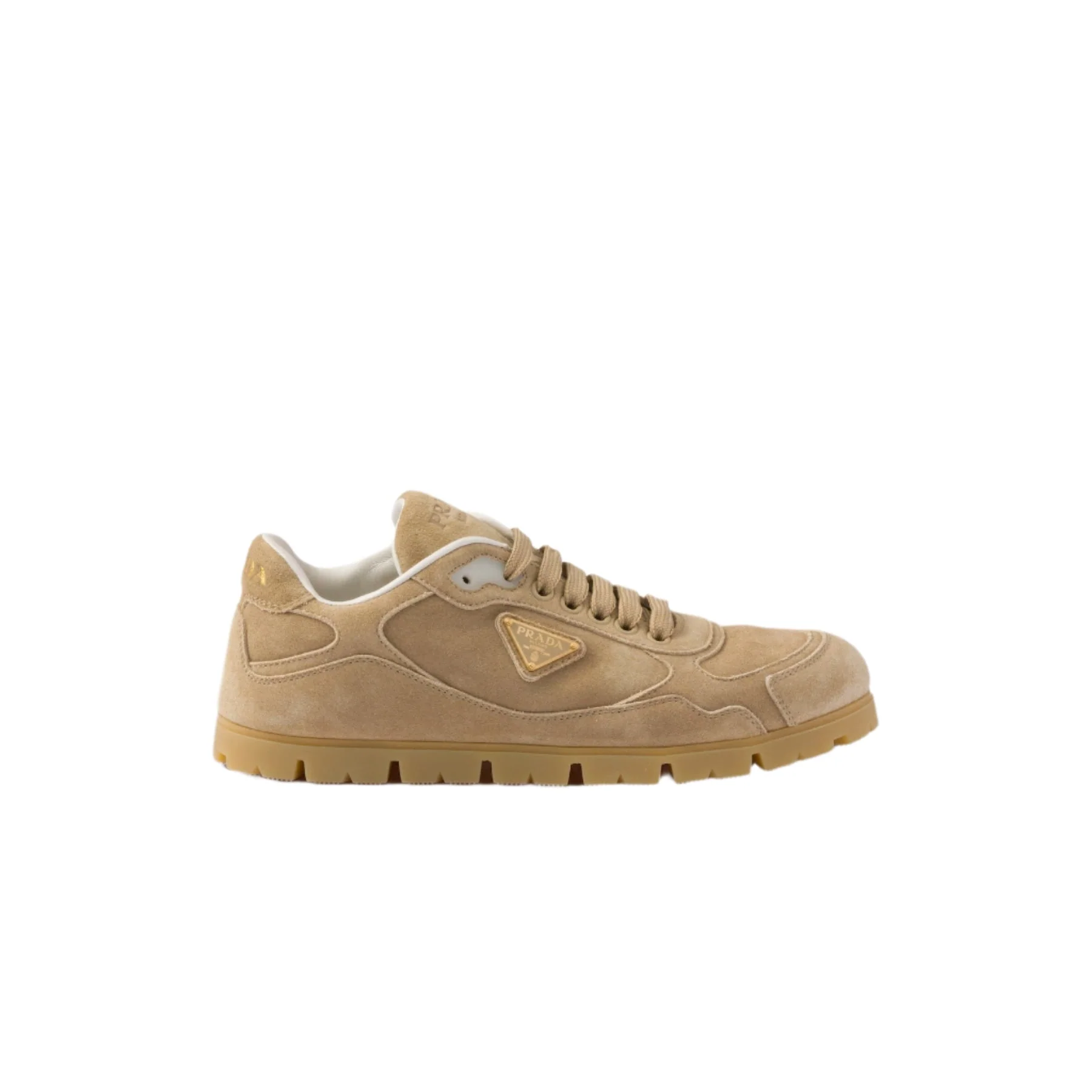 Prada Trail Faded Suede Sneakers - Image 2