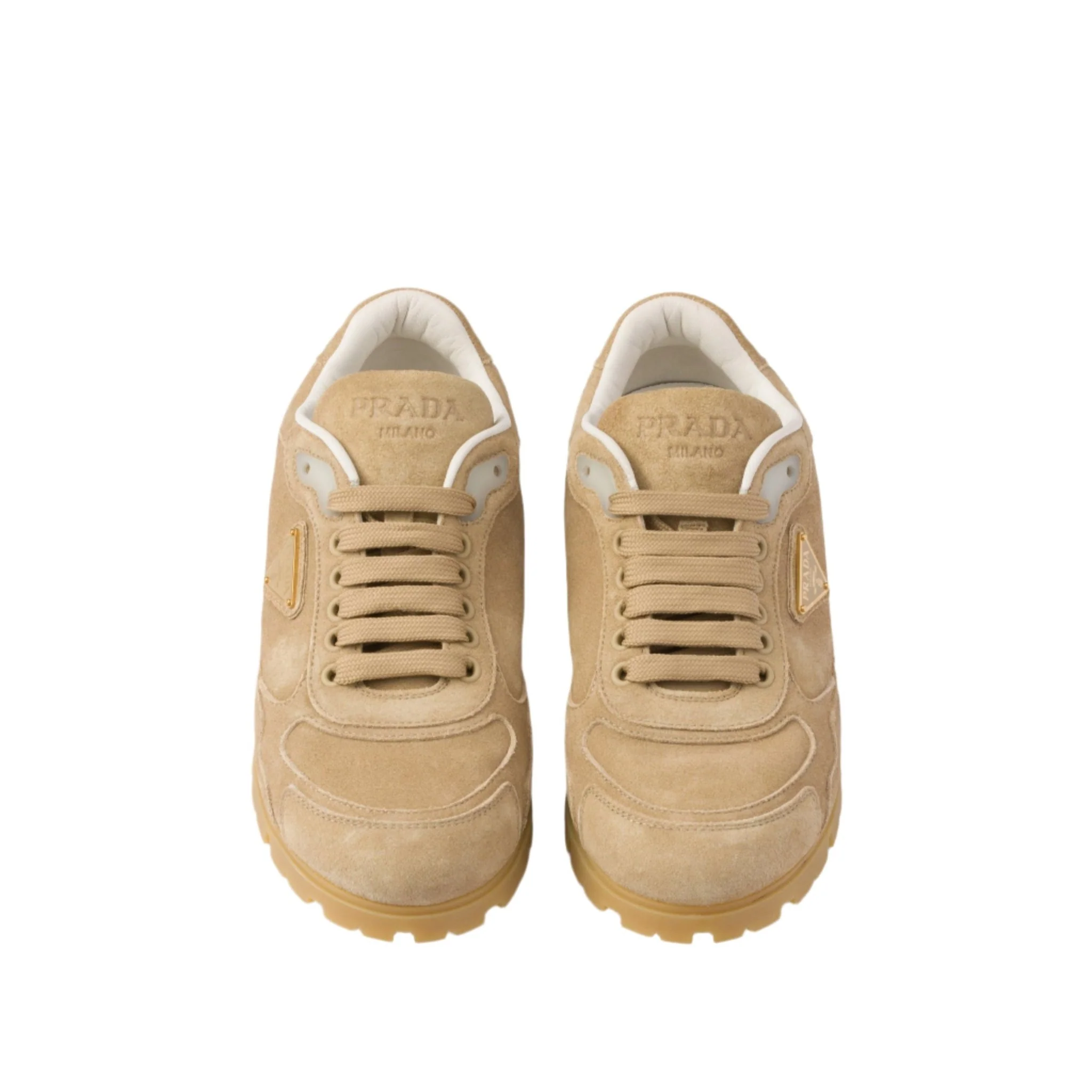 Prada Trail Faded Suede Sneakers - Image 3