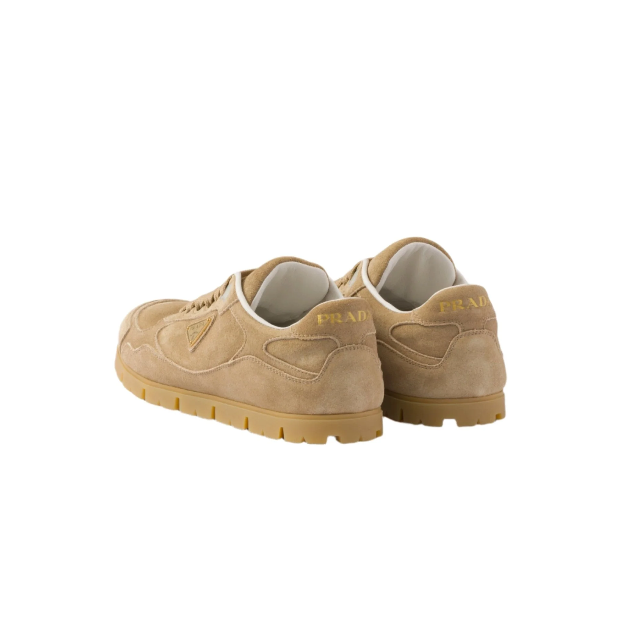 Prada Trail Faded Suede Sneakers - Image 4