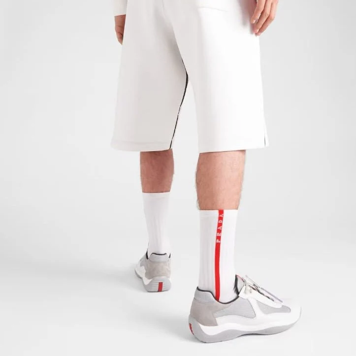 Prada White America’s Cup Original Sneakers - Image 3