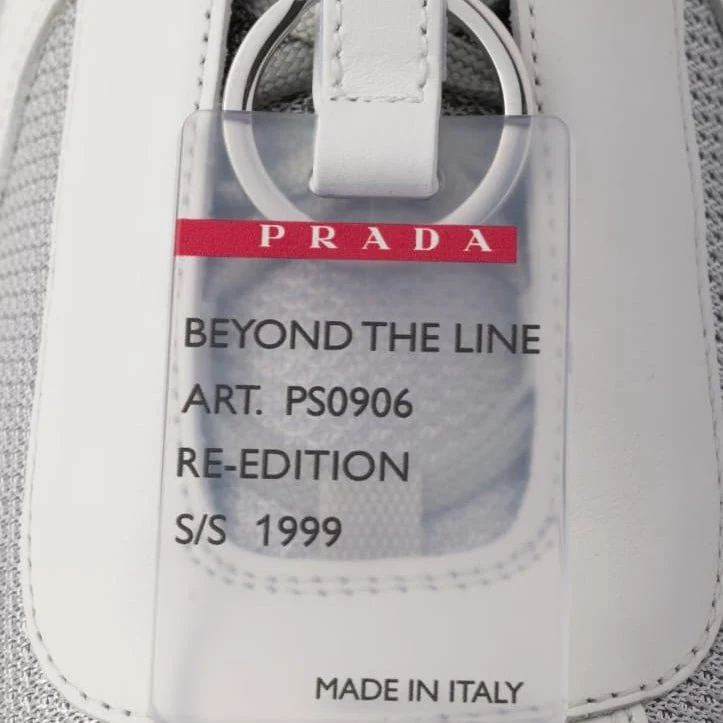 Prada White America’s Cup Original Sneakers - Image 5