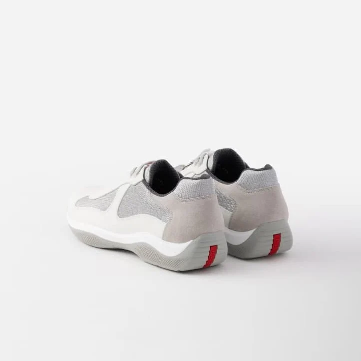 Prada White America’s Cup Original Sneakers - Image 6