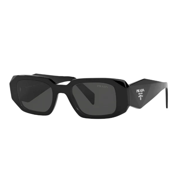 Prada Women's Sunglasses – Black Frame With Grey Lenses - Image 2