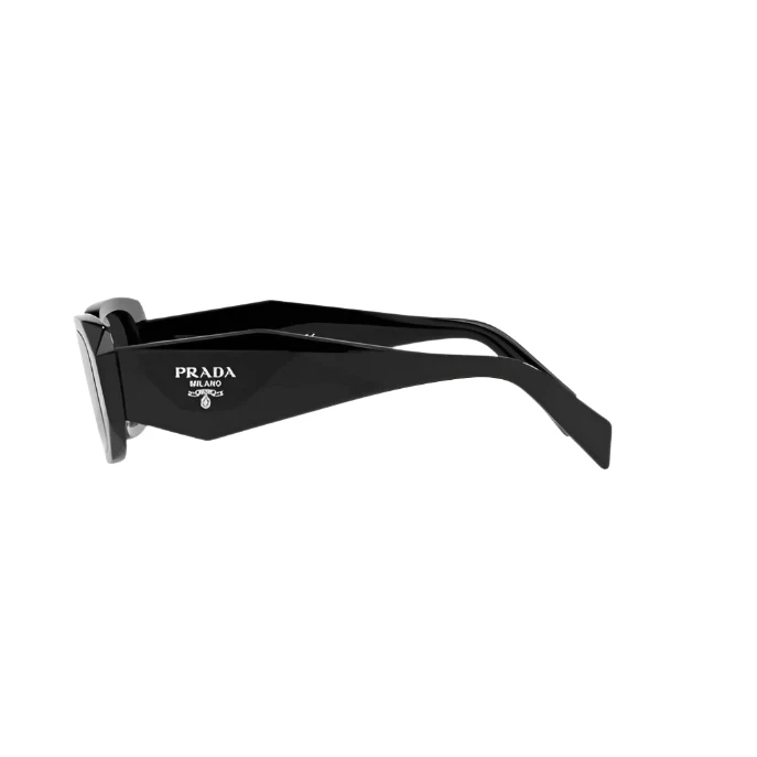Prada Women's Sunglasses – Black Frame With Grey Lenses - Image 3