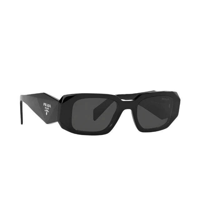 Prada Women's Sunglasses – Black Frame With Grey Lenses - Image 4