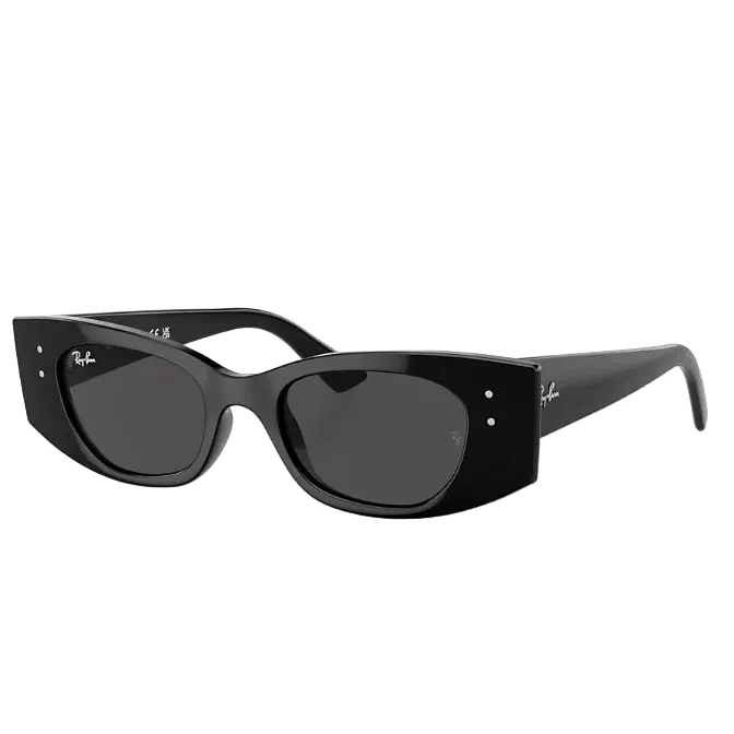 Ray-Ban Kat Bio-Based Sunglasses Polished Black