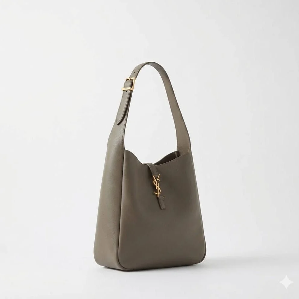 Saint Laurent LE 5 À 7 Supple Large In Grained Leather - Image 3