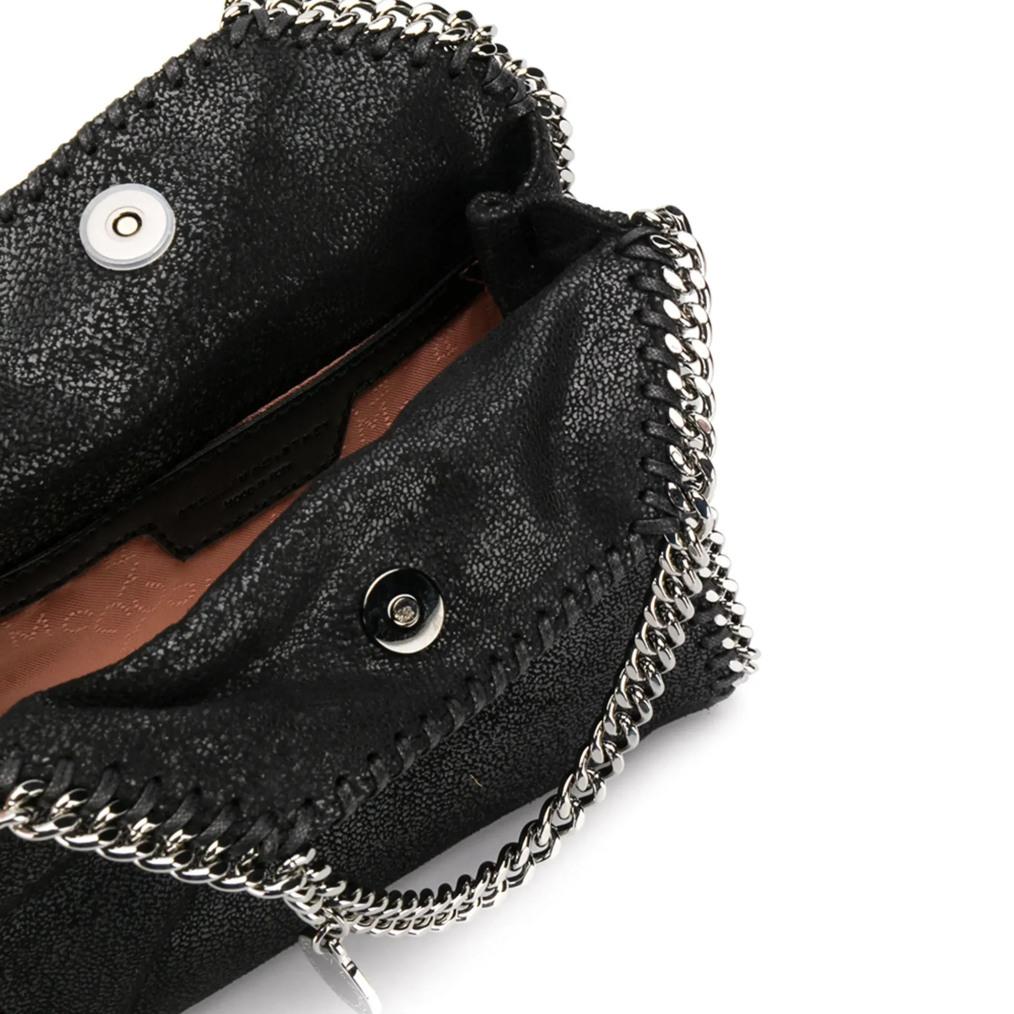 Stella McCartney Tiny Falabella Mini Bag Black - Image 4