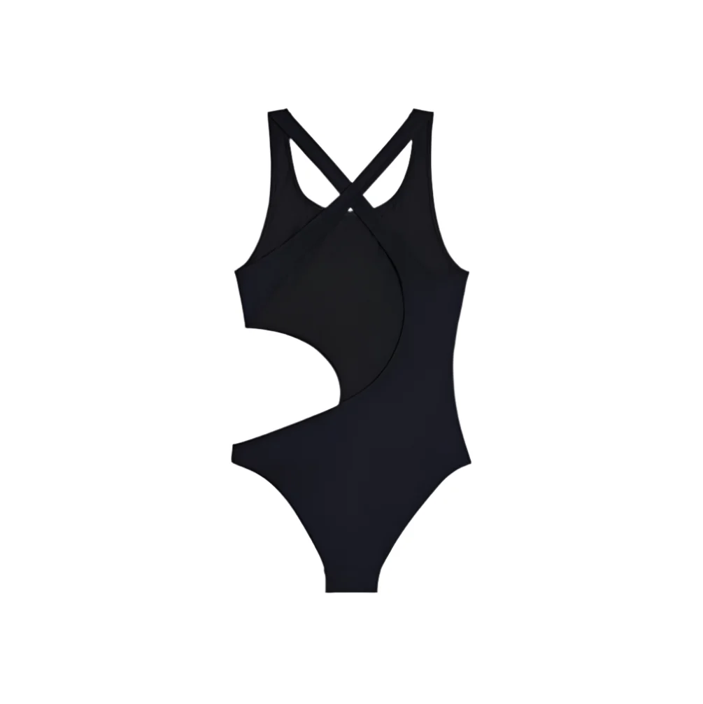 Celine Triomphe Swimsuit In Matte Jersey - Image 3