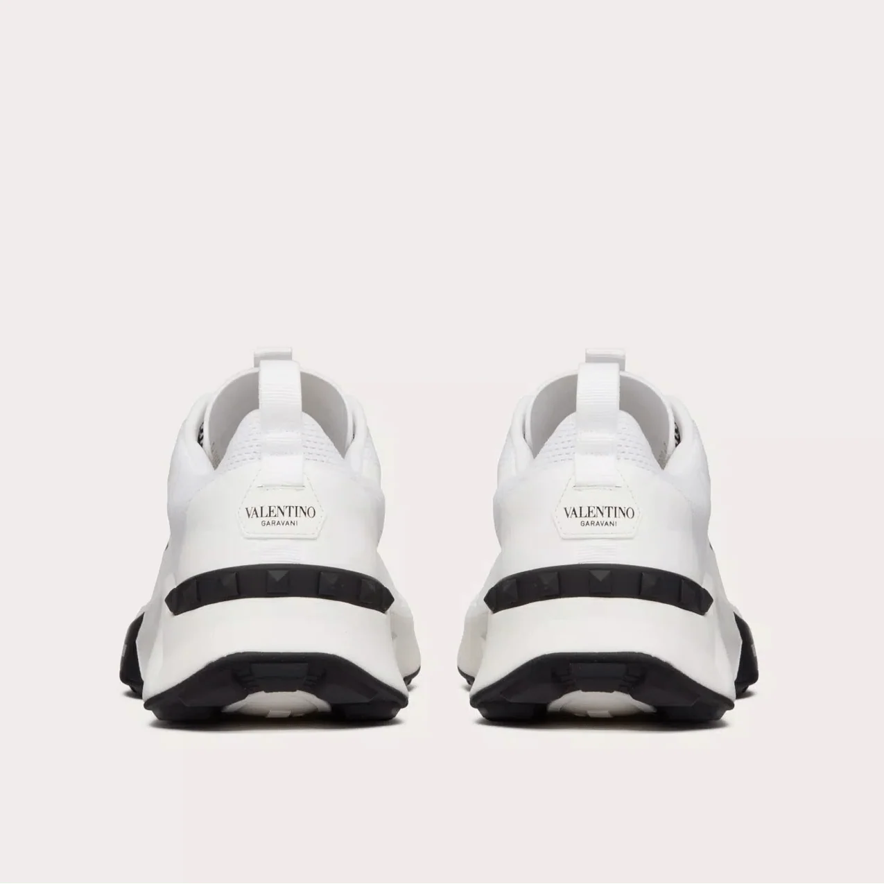 Valentino True Act Low Top Trainer In Mesh And Rubberised Fabric - Image 5