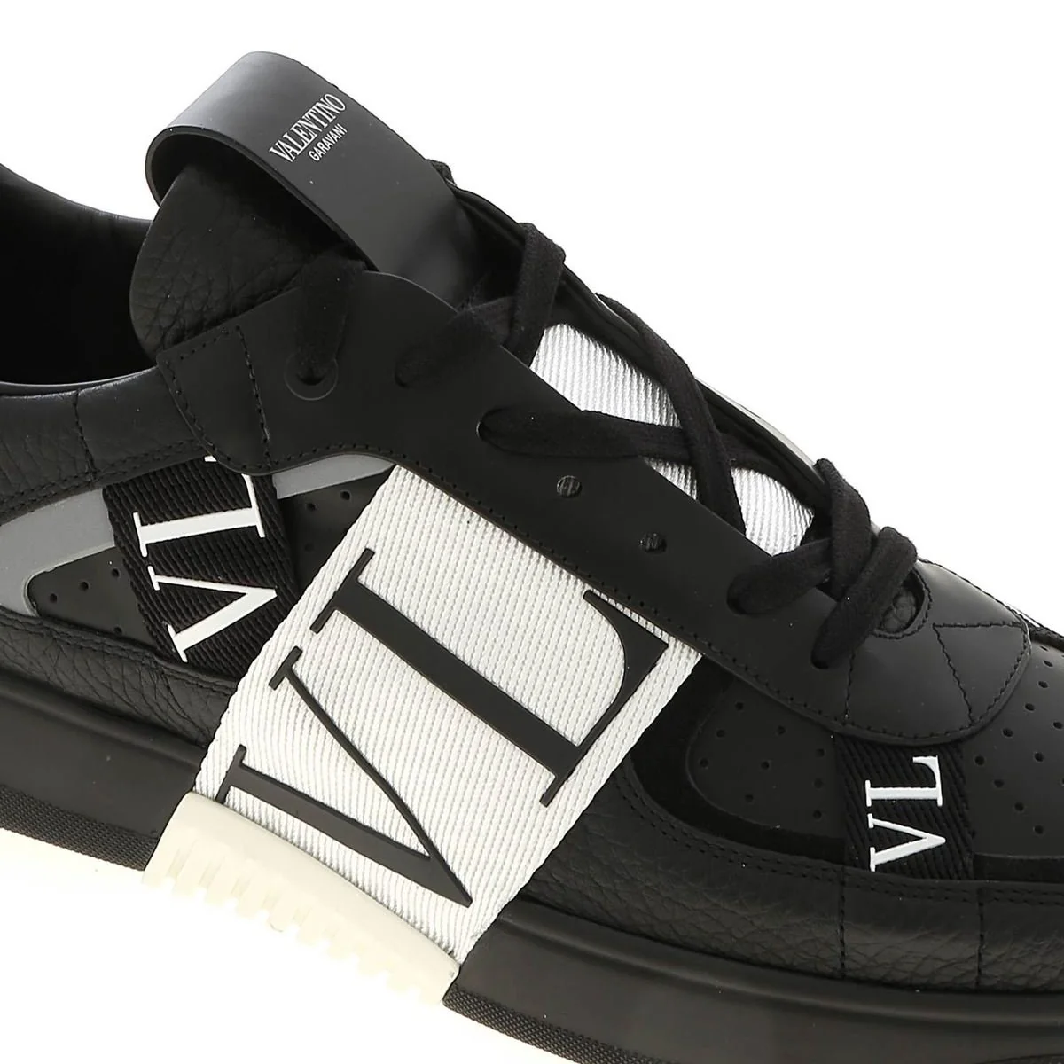 Valentino Garavani Black Sneakers Vl7n - Image 5